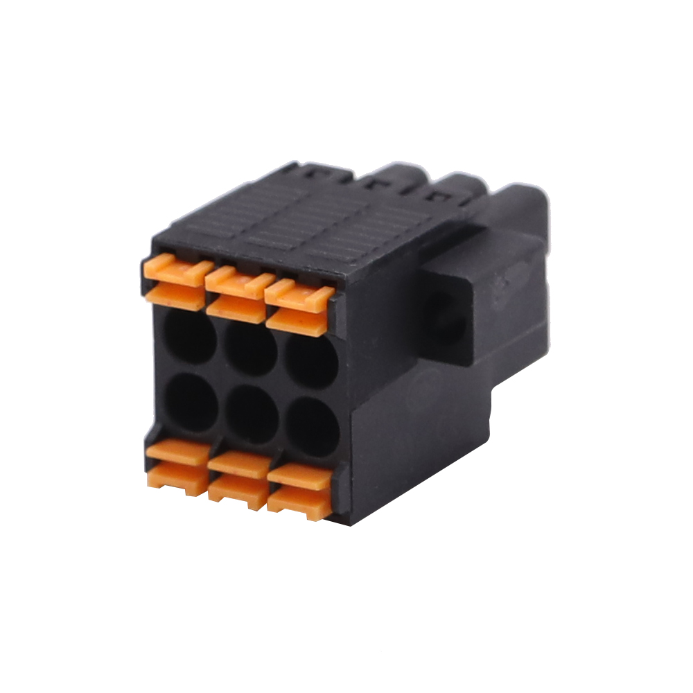 3,5 mm pluggbart terminalblock med fläns