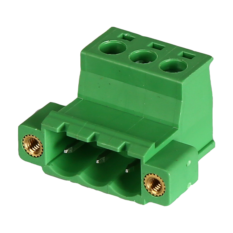 3P Pitch 5 mm 5,08 mm Pluggbart terminalblock