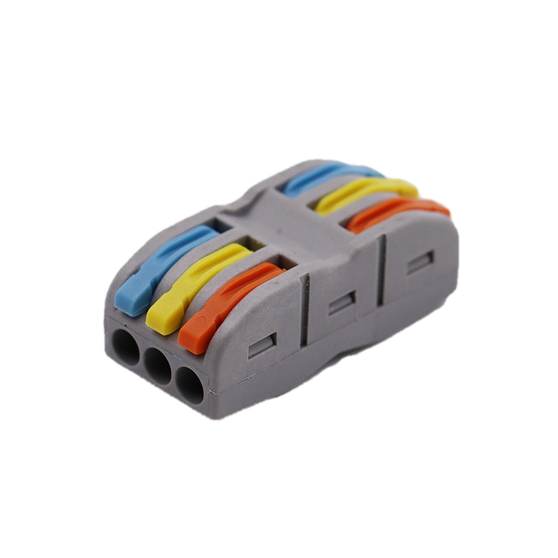 4 In 4 Out Färgglad Inline Electronic Fast Wire Connector