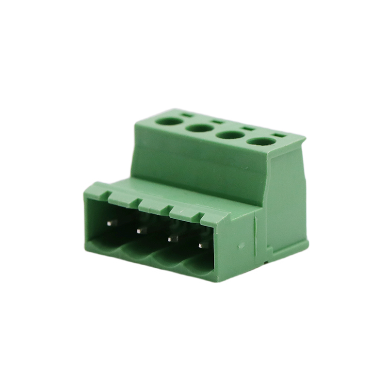 4P 5.0 5.08mm pluggbart terminalblock