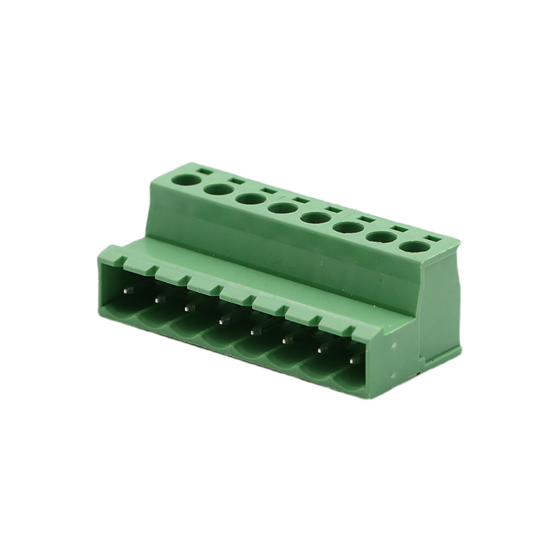 5,0 5,08 mm 8P pluggbart terminalblock