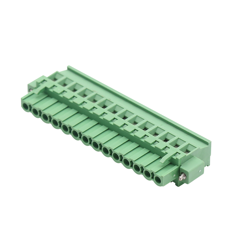 Hona Grön 5,08MM PCB terminalblock