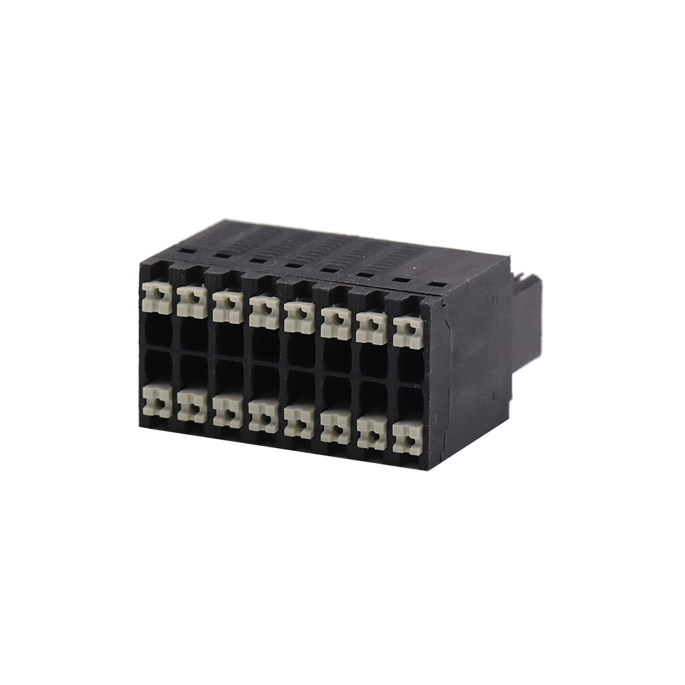 Hane skruvlöst pluggbart terminalblock 3,5MM